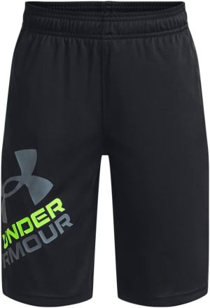 Under Armour מכנסיים קצרים עם לוגו אבטיפוס 2.0 לבנים