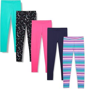 shoop children`s clothes טייץ לבנות ופעוטות של Amazon Essentials, חבילות מרובות