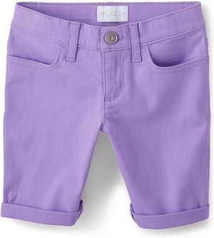 shoop children`s clothes The Children's Place Girls' Denim Skimmer Shorts