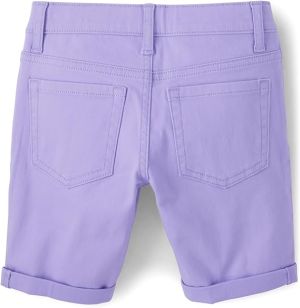 shoop children`s clothes The Children's Place Girls' Denim Skimmer Shorts
