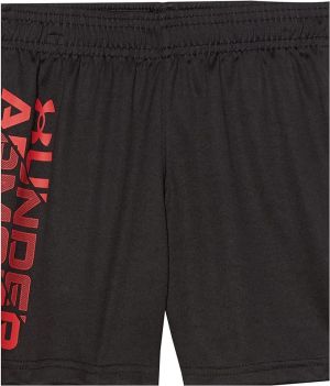 shoop children`s clothes Under Armour אב טיפוס קצר לבנים, רצועת מותן אלסטית, רכה ונוחה